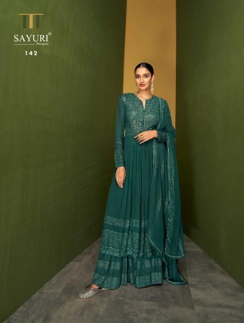 Aashirwad Aarekhi 144 - Real Georgette With Embroidery Suit