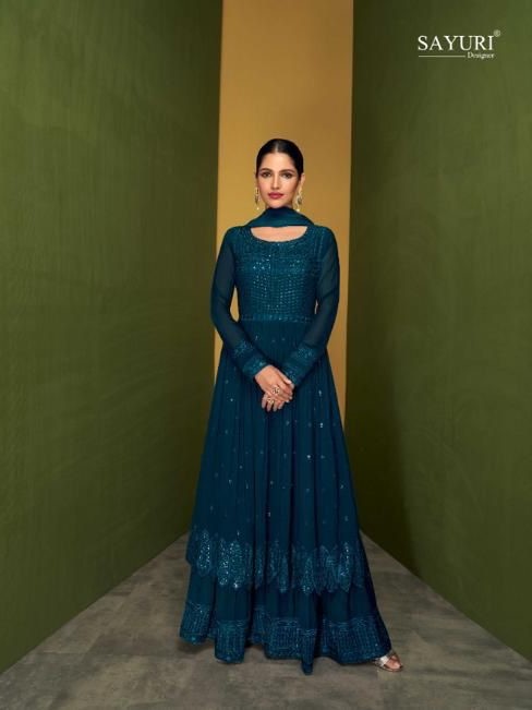 Aashirwad Aarekhi 144 - Real Georgette With Embroidery Suit