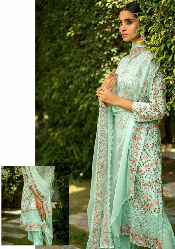 Naariti Flow 1321B - Pure Cotton Print With Embroidery Suit