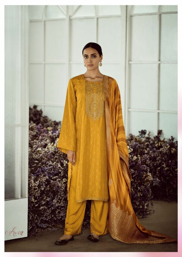 Varsha Ashmita AS04 - Viscose Woven With Embroidery Suit