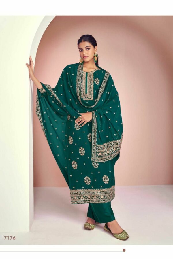 Gulkayra Dimple 7176 - Real Georgette With Embroidery Suit