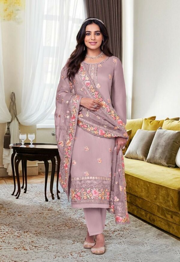 Eba Nyra Vol 6 - Pure Maheshwari Viscose Silk With Heavy Embroidery Suit