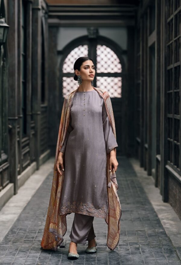 Varsha Nidhi ND04 - Muslin With Embroidery Suit
