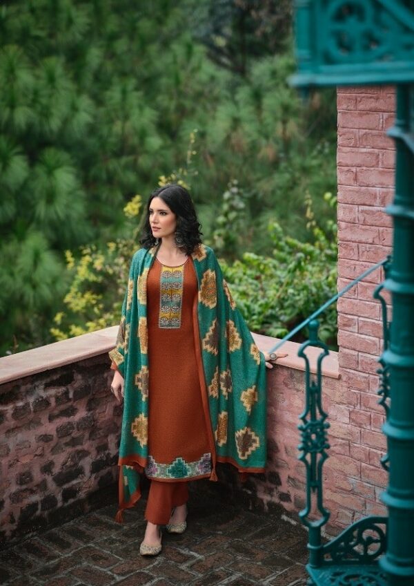 Kilory Hayat 278 - Pure Jam Cotton Print With Embroidery Suit
