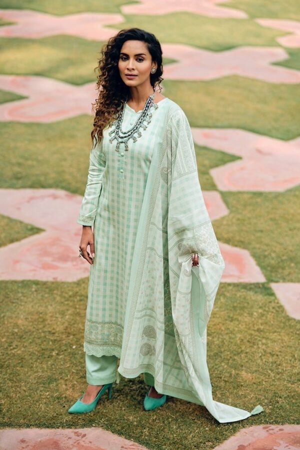 PRM Summer Essentials 5117 - Pure Cotton Silk Printed With Fancy Embroidery Suit