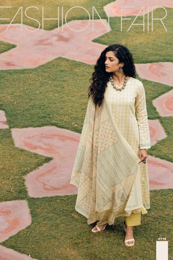 PRM Summer Essentials 5118 - Pure Cotton Silk Printed With Fancy Embroidery Suit