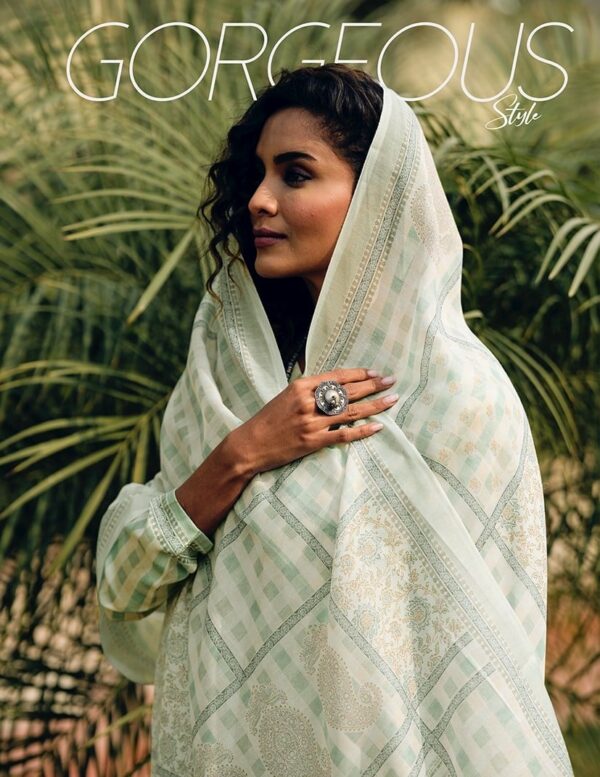 PRM Summer Essentials 5120 - Pure Cotton Silk Printed With Fancy Embroidery Suit