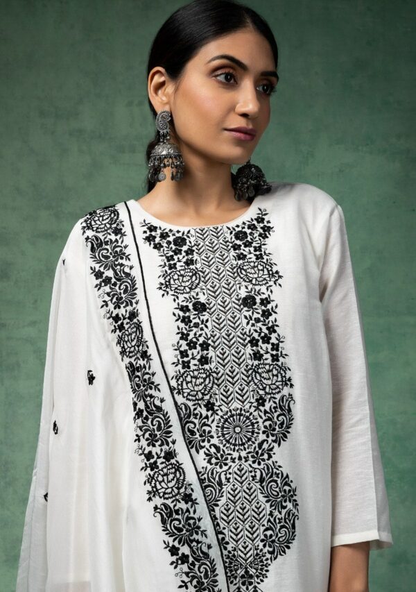 Naariti Rangez - Linen With Embroidery And Handwork Suit