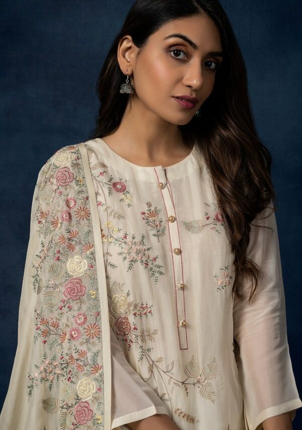 Naariti Fairaz - Organza Embroidered With Allover Handwork Suit