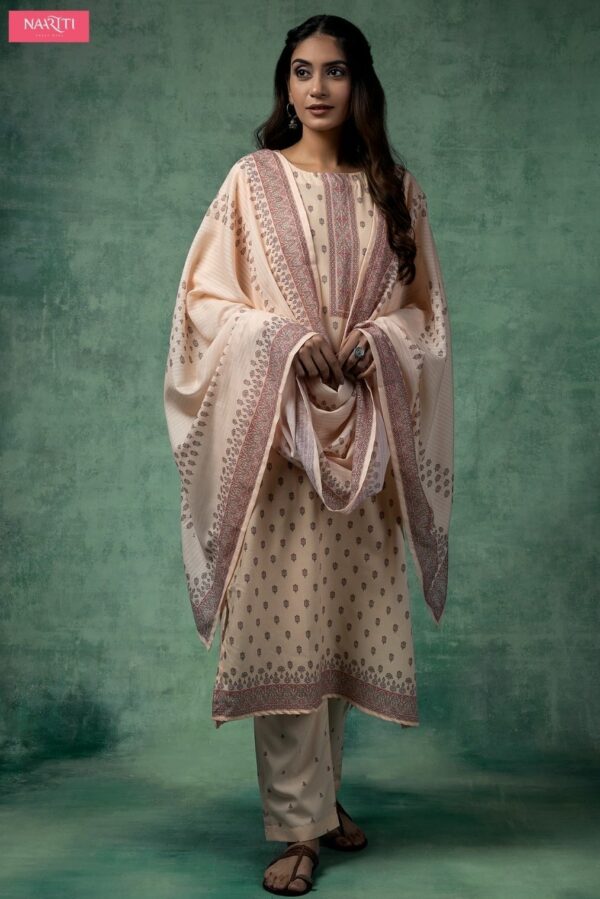 Naariti Aasman 04 - Printed Cotton Unstitched Suit
