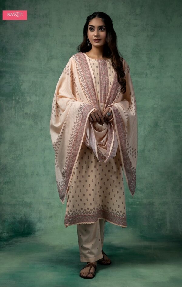 Naariti Aasman 04 - Printed Cotton Unstitched Suit