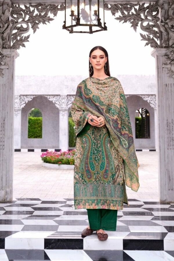 YesFab Queen 1006 - Digital Cotton Lawn Suit
