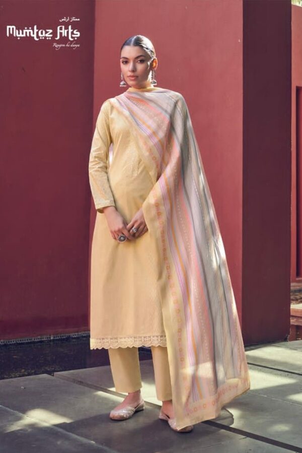 Mumtaz Lamhay 24008 - Pure Lawn Cambric Cotton Digital Print Suit