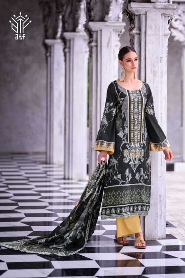 YesFab Pehnava-e-Kashmir 1005 - Lawn Cotton Digitally Printed Suit
