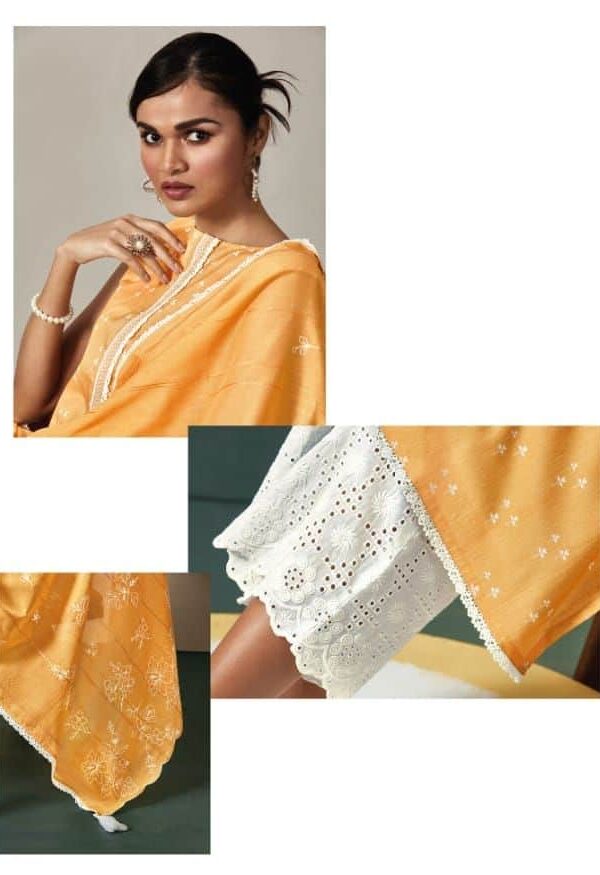 Ganga Sava Pehr 1468 - Premium Cotton Printed With Embroidery Suit
