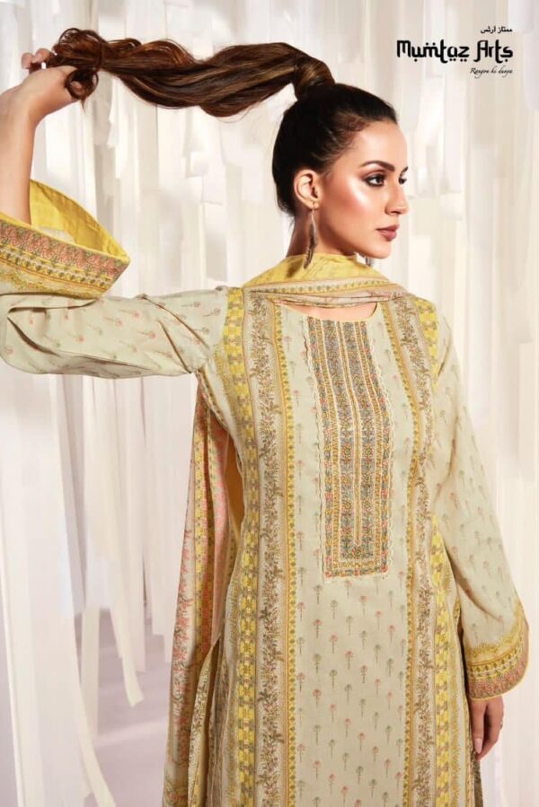 Mumtaz Panache 32006 - Pure Lawn Cambric Cotton Printed With Embroidery Suit