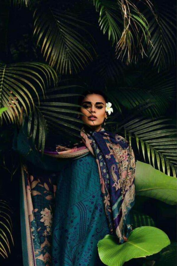 Varsha Tropicana TC06 - Viscose Muslin Woven With Embroidery Suit
