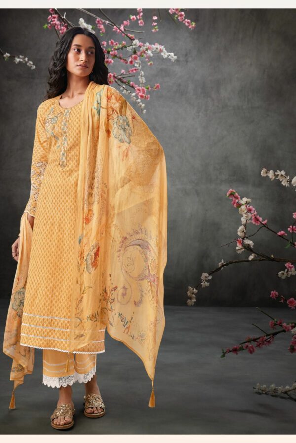 Reyna Endless Summer 966 - Superior Cotton Print With Embroidery Suit