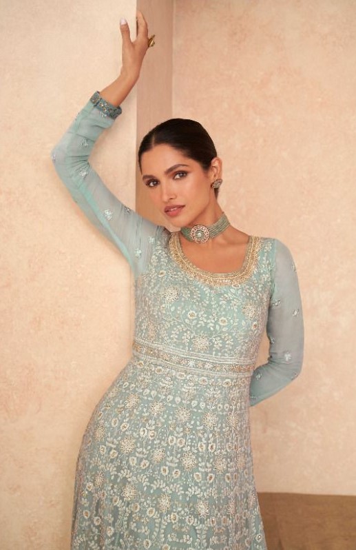 Sayuri Mariyah 5238 - Real Georgette Embroidered Stitched Dress