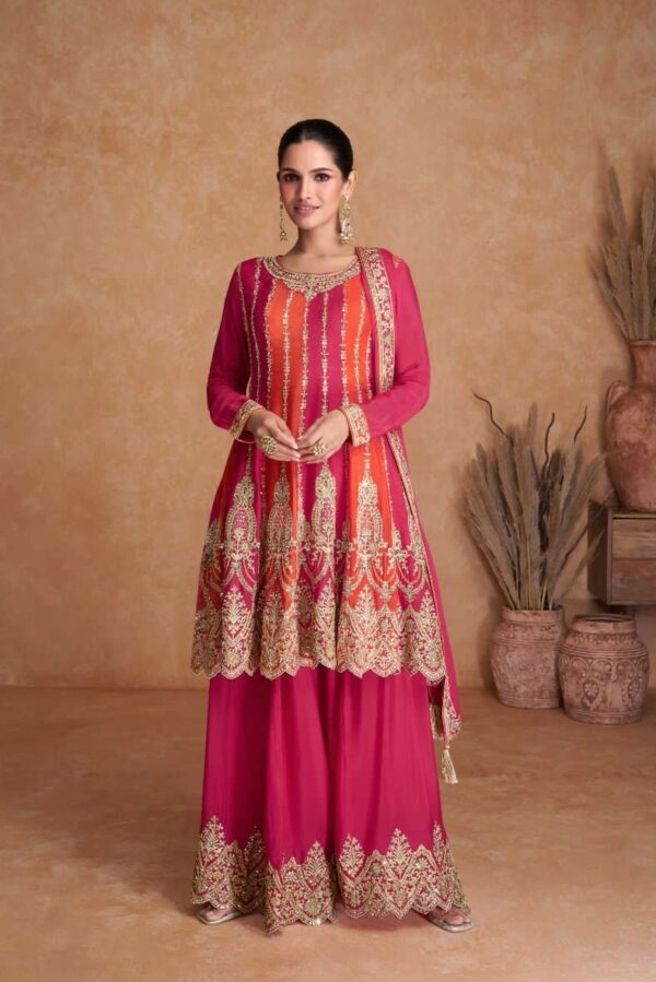 Gulkayra Ketki 7405 - Real Chinon With Embroidery Work Stitched Suit