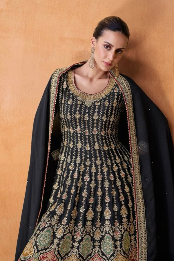 Gulkayra Ketki 7405 - Real Chinon With Embroidery Work Stitched Suit