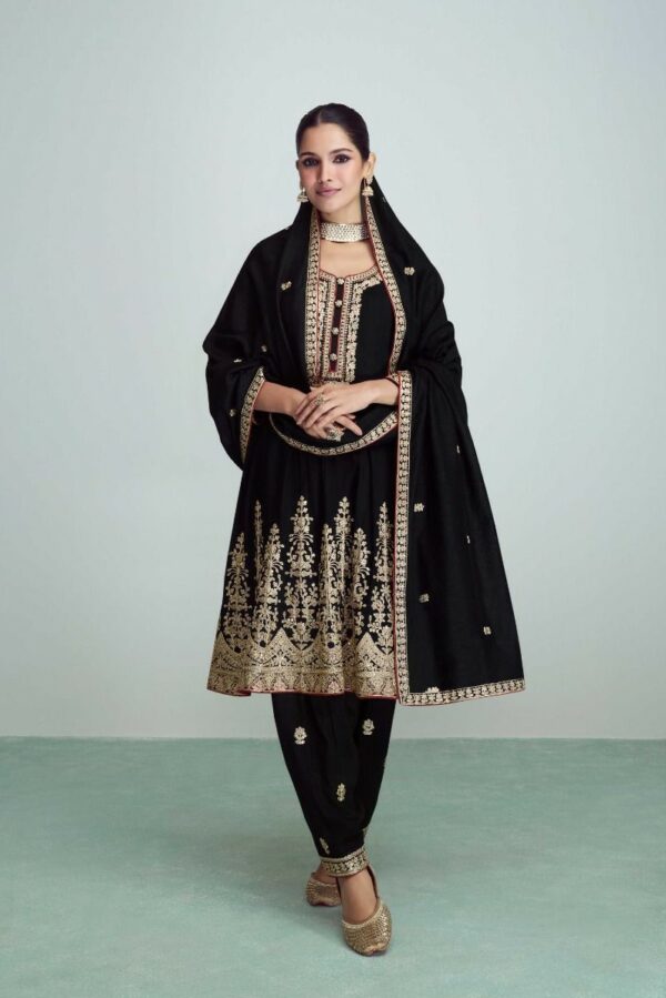 Aashirwad Riwaaz 9708 - Premium Silk With Work Stitched Suit