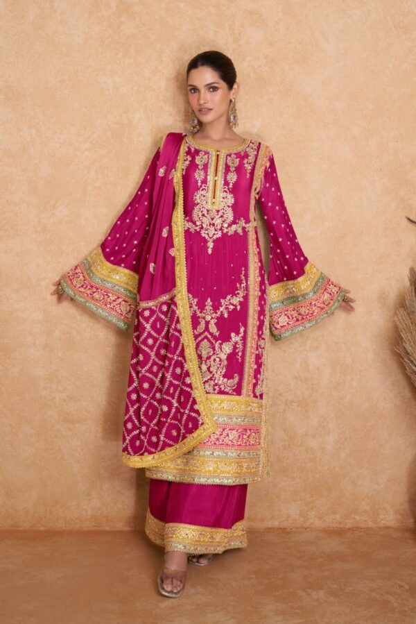 Gulkayra Vedika 7406B - Real Chinon With Embroidery Work Stitched Suit