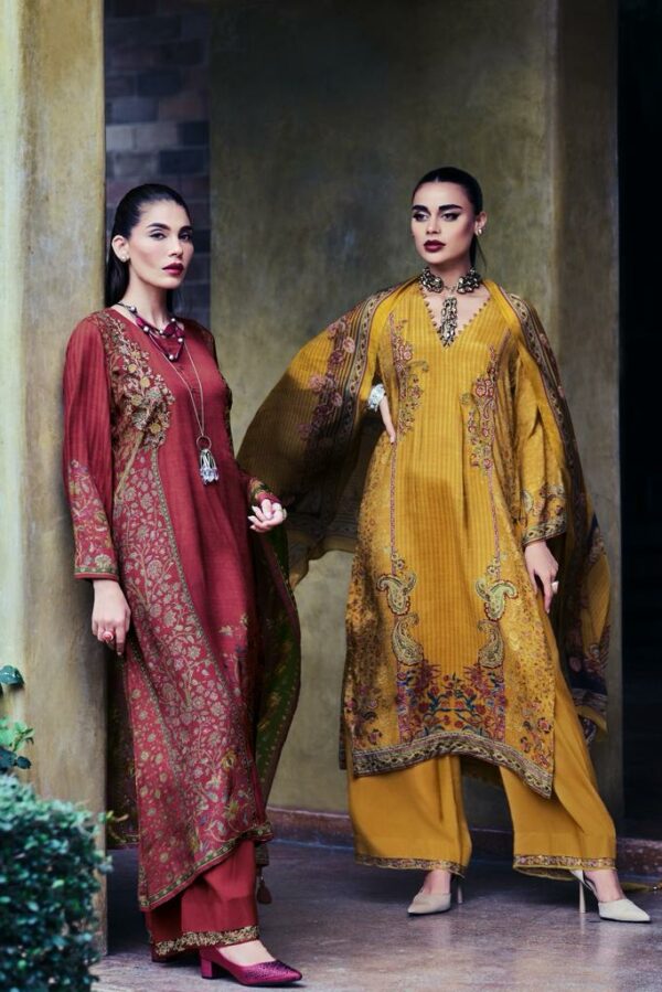 Varsha Tahira 01 - Pashmina Silk Digital Printed Suit
