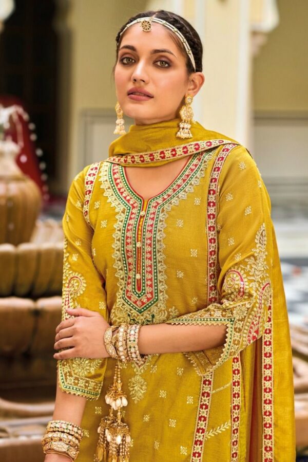 Eba Vaani 1643 - Premium Silk With Embroidery Work Stitched Suit