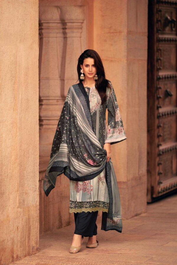 Mumtaz Jashn e Riwaaz 61004 - Pure Viscose Pashmina Printed & Embroidered Suit