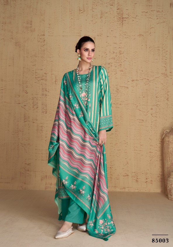 Kesar Shahin 85006 - Pure Pashmina Digitally Printed Suit