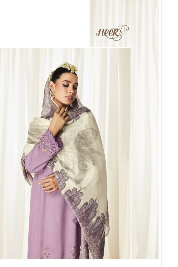 Kimora Hazoor 9238 - Pure Pashmina With Embroidery Suit