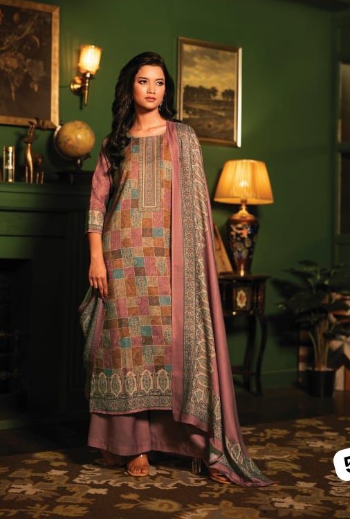 Rivaa Vaani - Heavy Pashmina Digitally Printed Suit