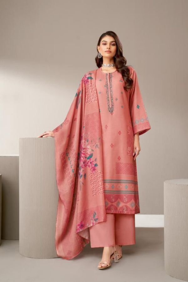 Nirukhth Chaya 552 - Pashmina Print with Embroidery Work Suit