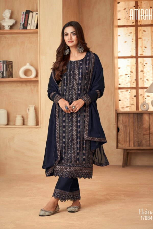 Rangoli Silk With Embroidery Work Suit - TIF 1112