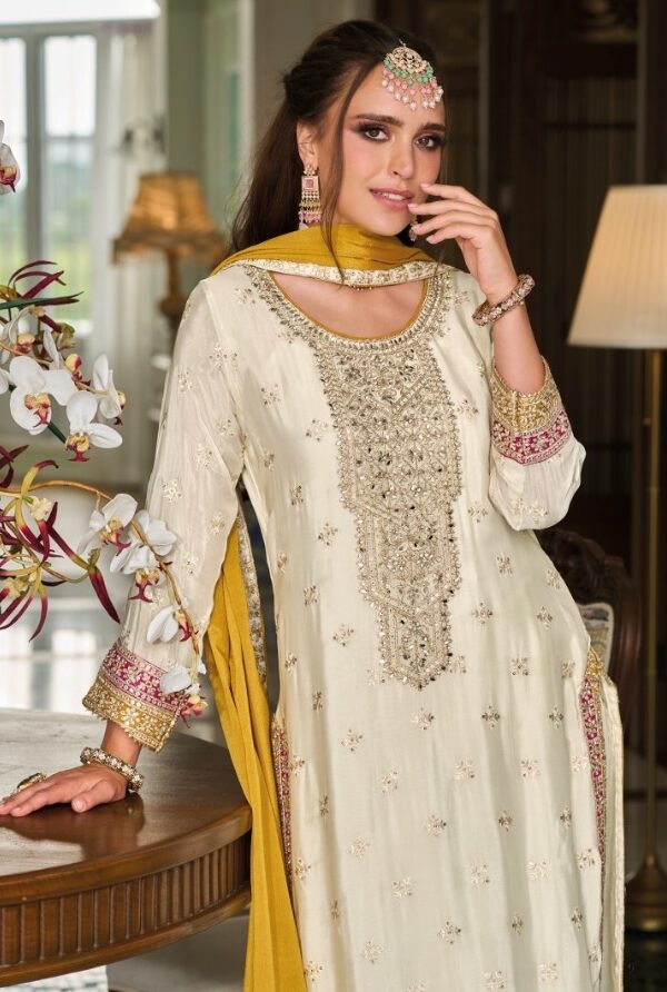 Eba Senisa 1671 - Premium Silk With Embroidery Work Stitched Suit
