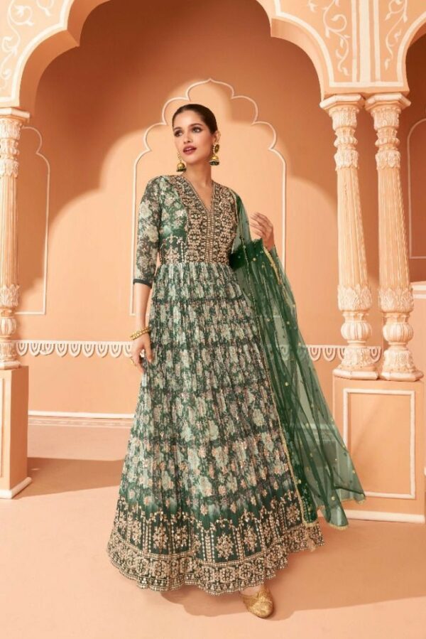 Kimora Titli 9265 - Pure Muslin Digitally Printed With Embroidery Suit
