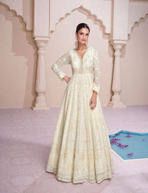 Sayuri Farida 5315 - Real Georgette Embroidered Dress
