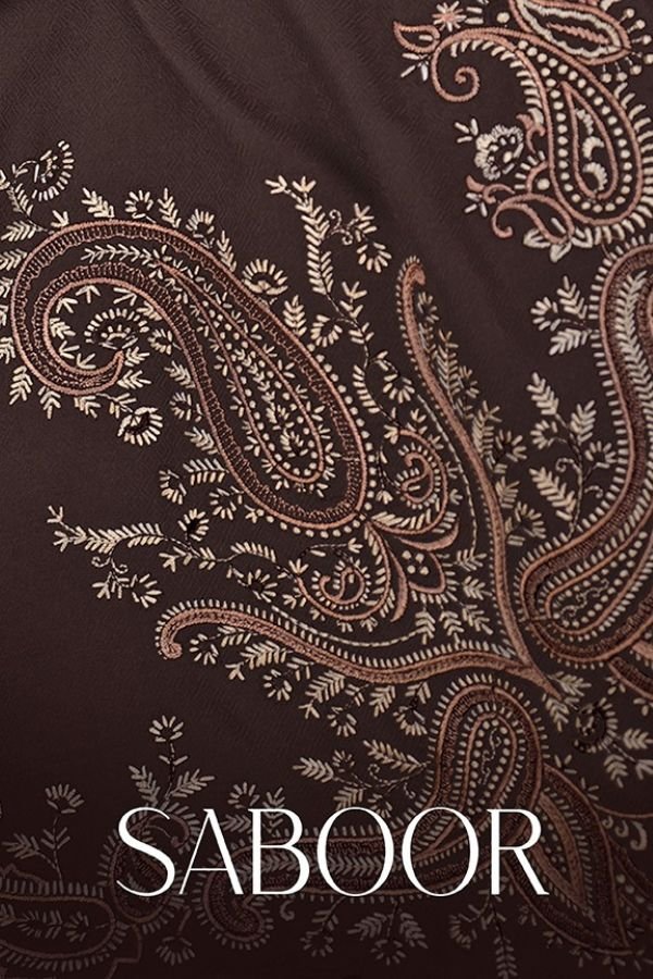 YesFab Saabira 1004 - Cotton Satin Solid With Premium Cutwork Embroidery Suit