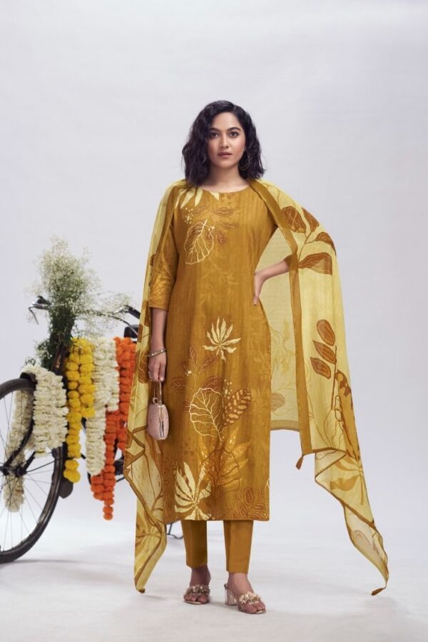 Kesar Zara 27006 - Pure Jam Silk Digital Print With Swarovski Work Suit