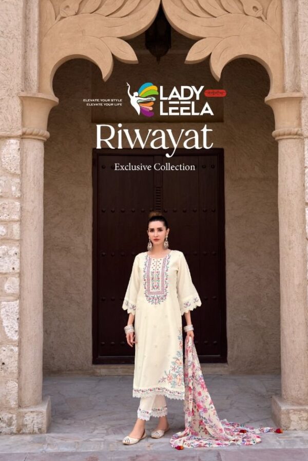 Lady Leela Riwayat - Stitched Collection