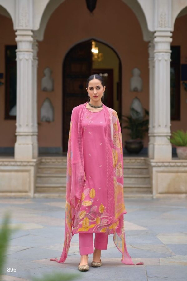 Kilory Rozana 898 - Pure Jam Cotton With Fancy Hand Work Suit