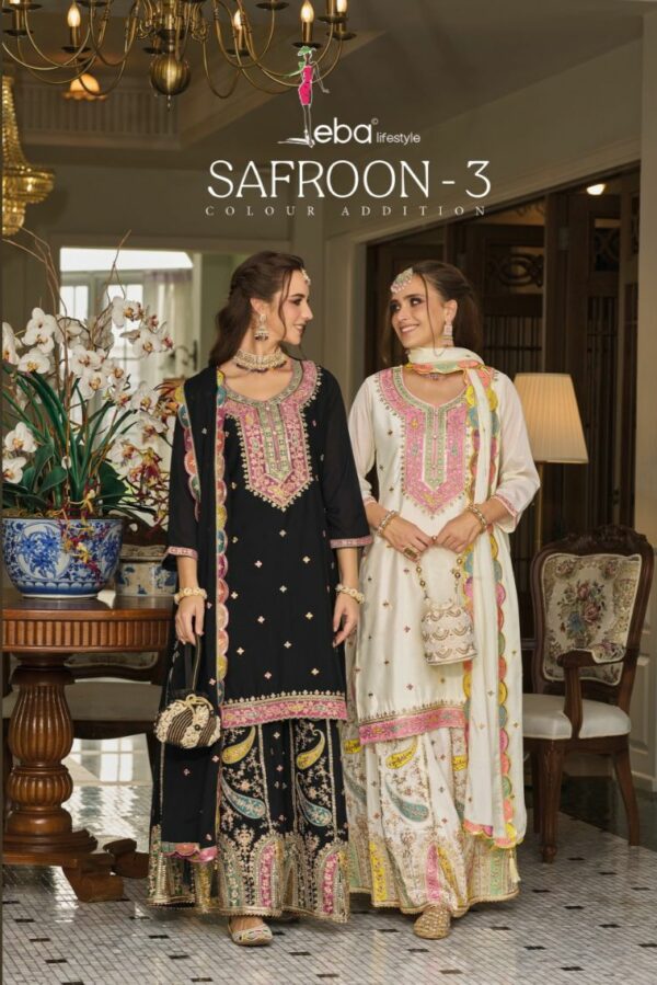 Eba Safroon Vol 3 - Stitched Collection