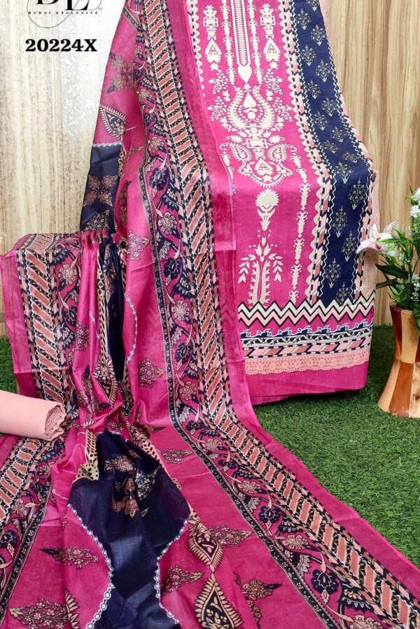 Lawn Cotton Digital Printed Pakistani Style Suit
