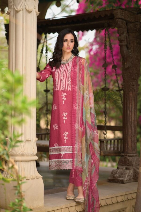Ibiza First Look 10733 - Pure Lawn Cotton Digital Print With Embroidery Work