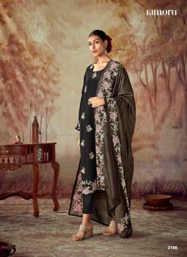 Kimora Shahi 2186 - Pure Russian Silk With Embroidery Suit