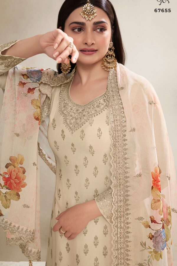 Vinay Shalini 67656 - Chinon Embroidered Sharara Suit