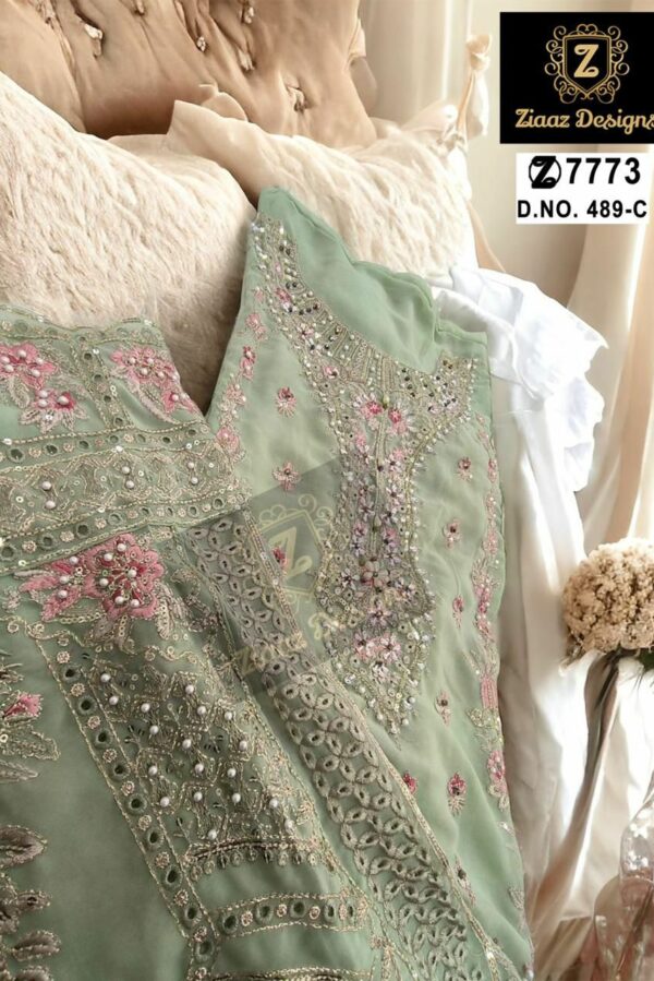 Embroidered Georgette Pakistani Style Suit