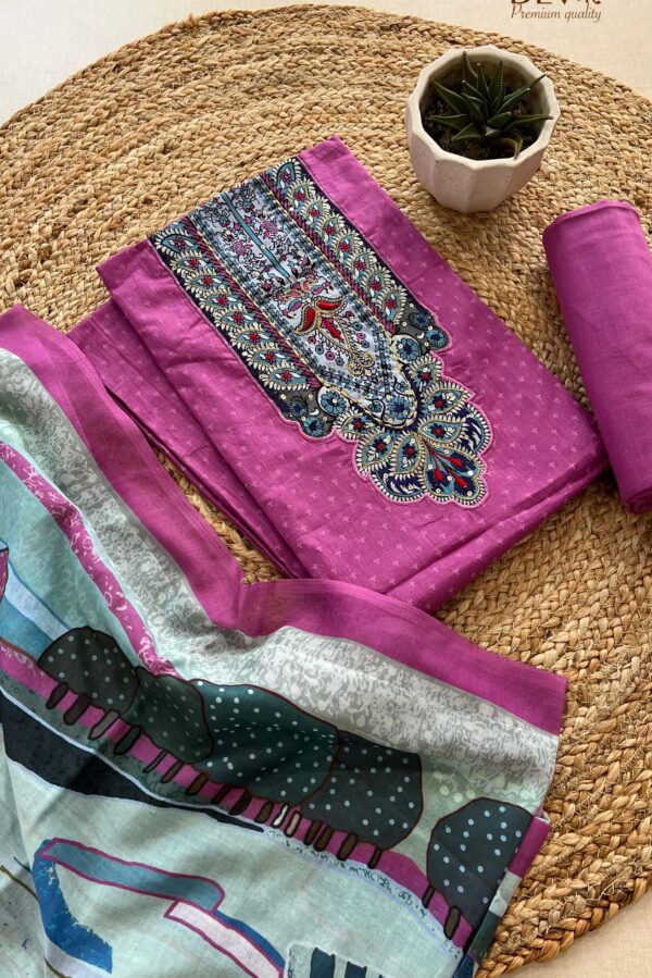 Zaveri Aanaya - Soft Organza Embroidered Stitched Suit