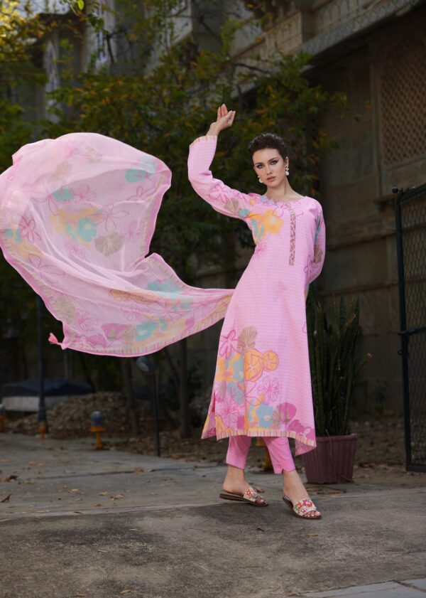 PRM Cover Story 1008 - Pure Lawn Cotton With Handwork Suit